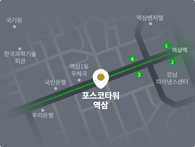 무궁화신탁 서울본사 오시는 길 안내 지도입니다.